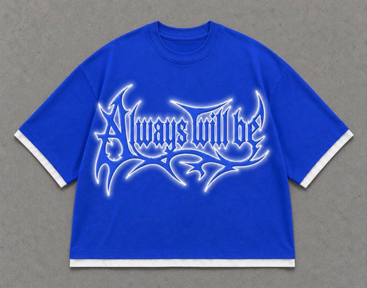Adults Always will be Glow effect tee
