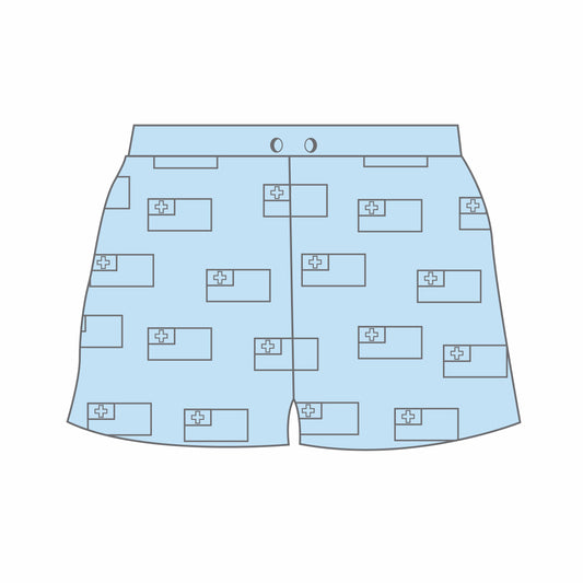 Tongan Flag Swim Shorts Pre-order