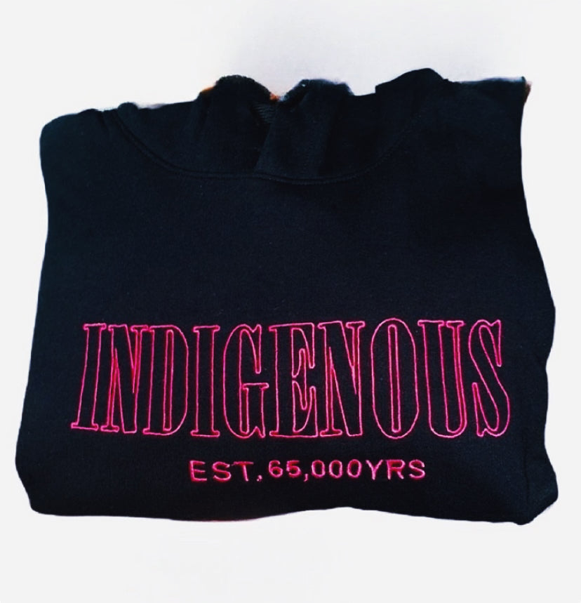 Indigenous 65,000yrs hoodie