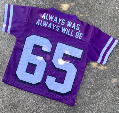Adults Purple Always was, Always will be Jersey
