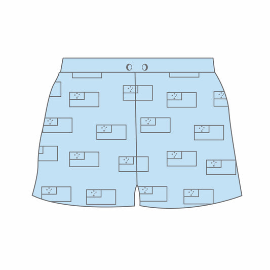 Samoan Flag swim shorts Pre-order