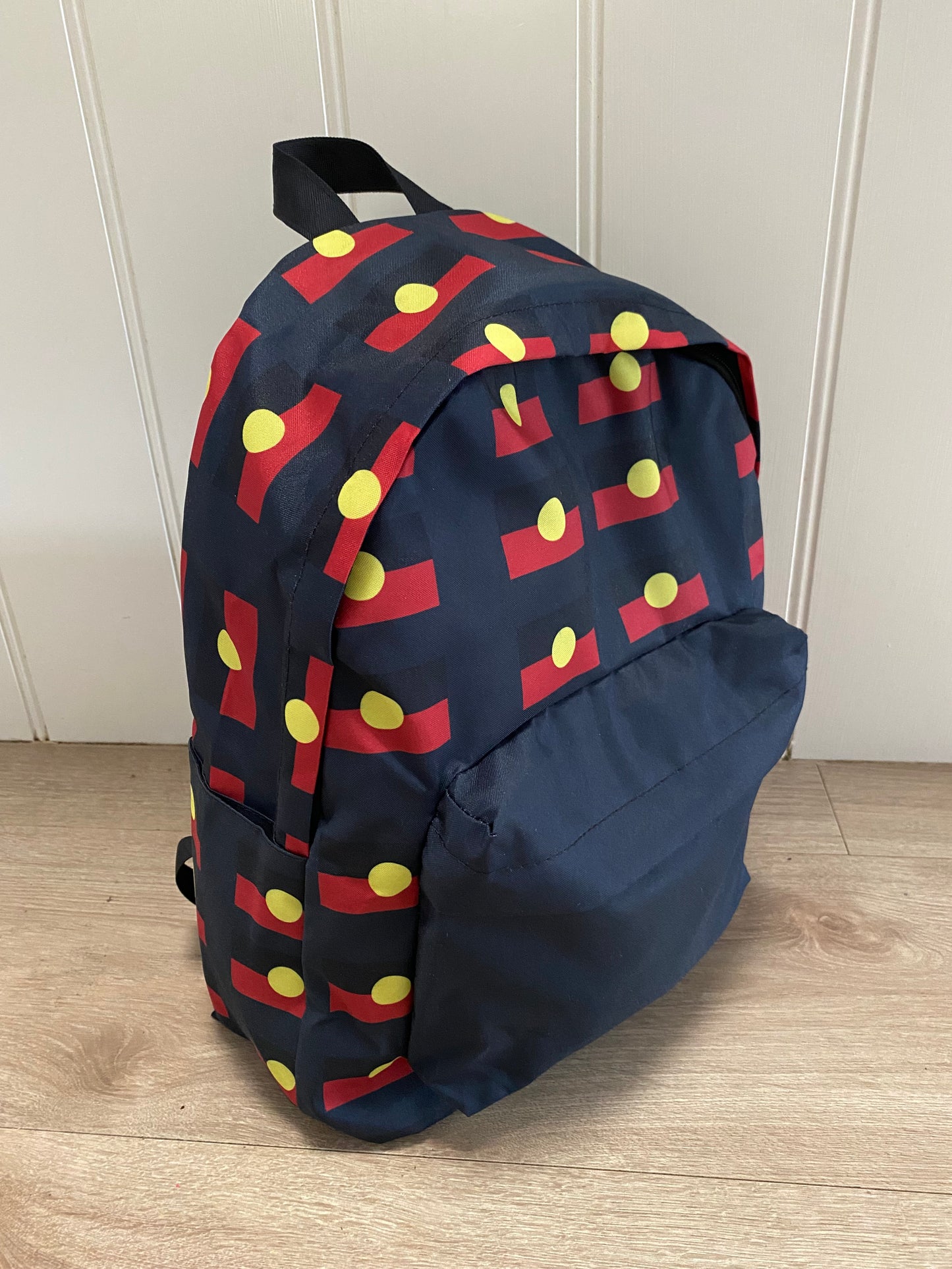 Aboriginal flag backpack