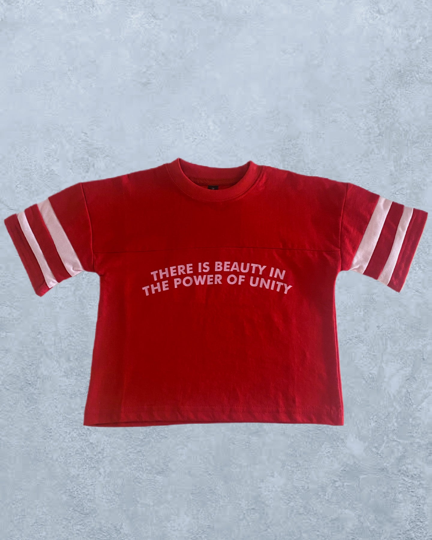 Adults Red/ pink Unity tee Pre-Order