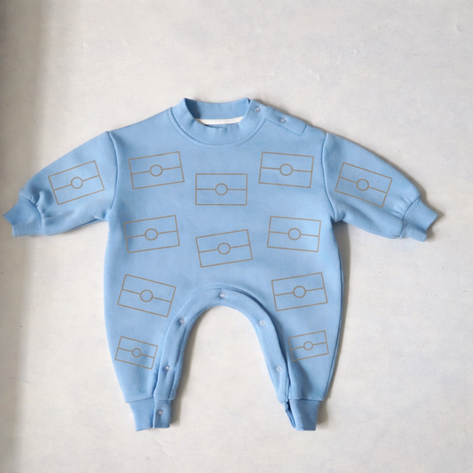 Sky Flag Romper