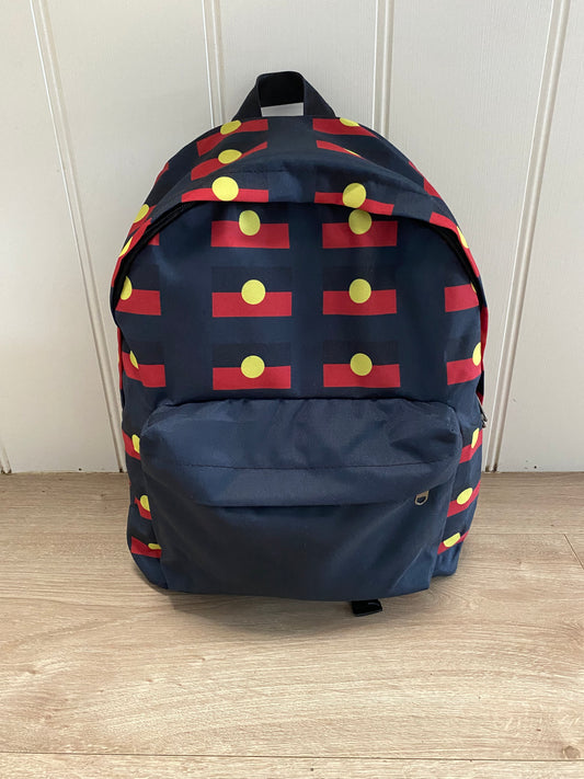 Aboriginal flag backpack