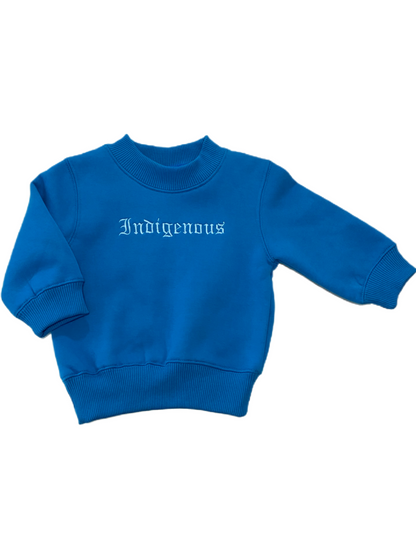 Kids Indigenous Blue Sweat