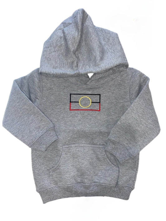 Kids Flag Outline Hoodie