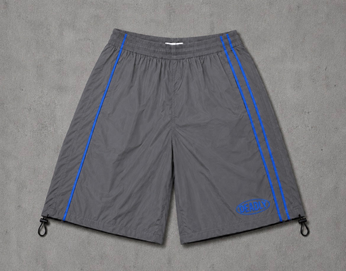 Kids Deadly track shorts