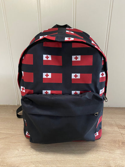 Tongan flag backpack