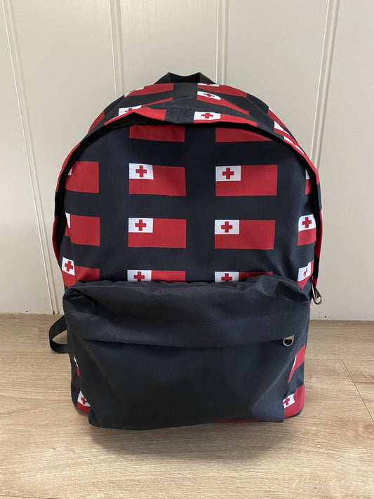 Tongan flag backpack