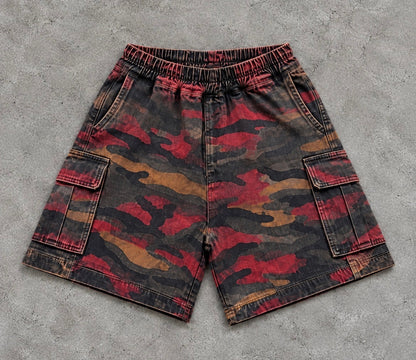 Adults Camo Cargo Shorts