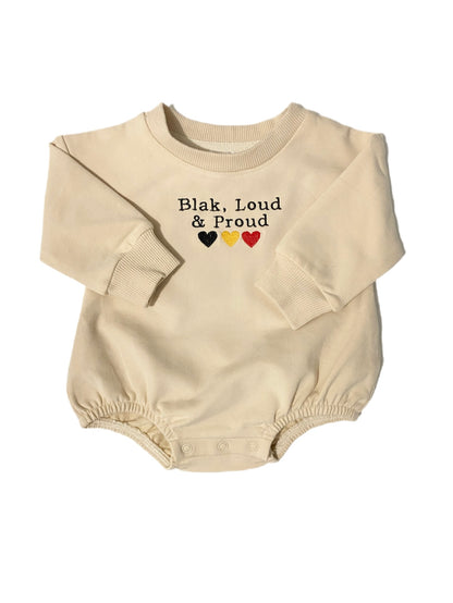 Blak, Loud & Proud Romper