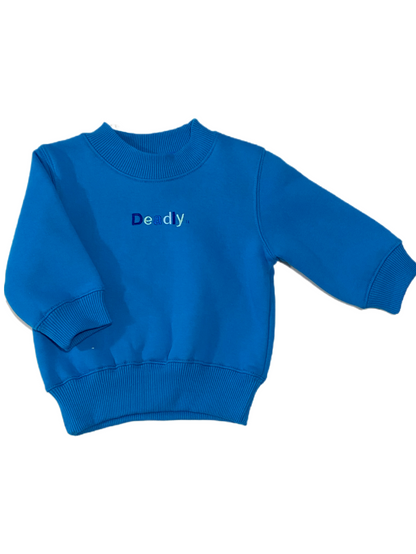 Kids “Deadly” Sweat Blue