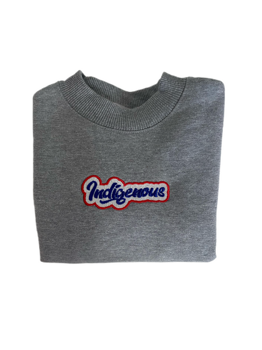 Kids Indigenous “patch” Sweat
