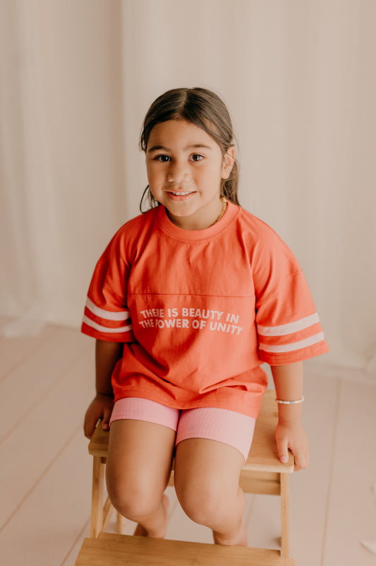 Kids Red/ Pink Unity Tee Pre-Order