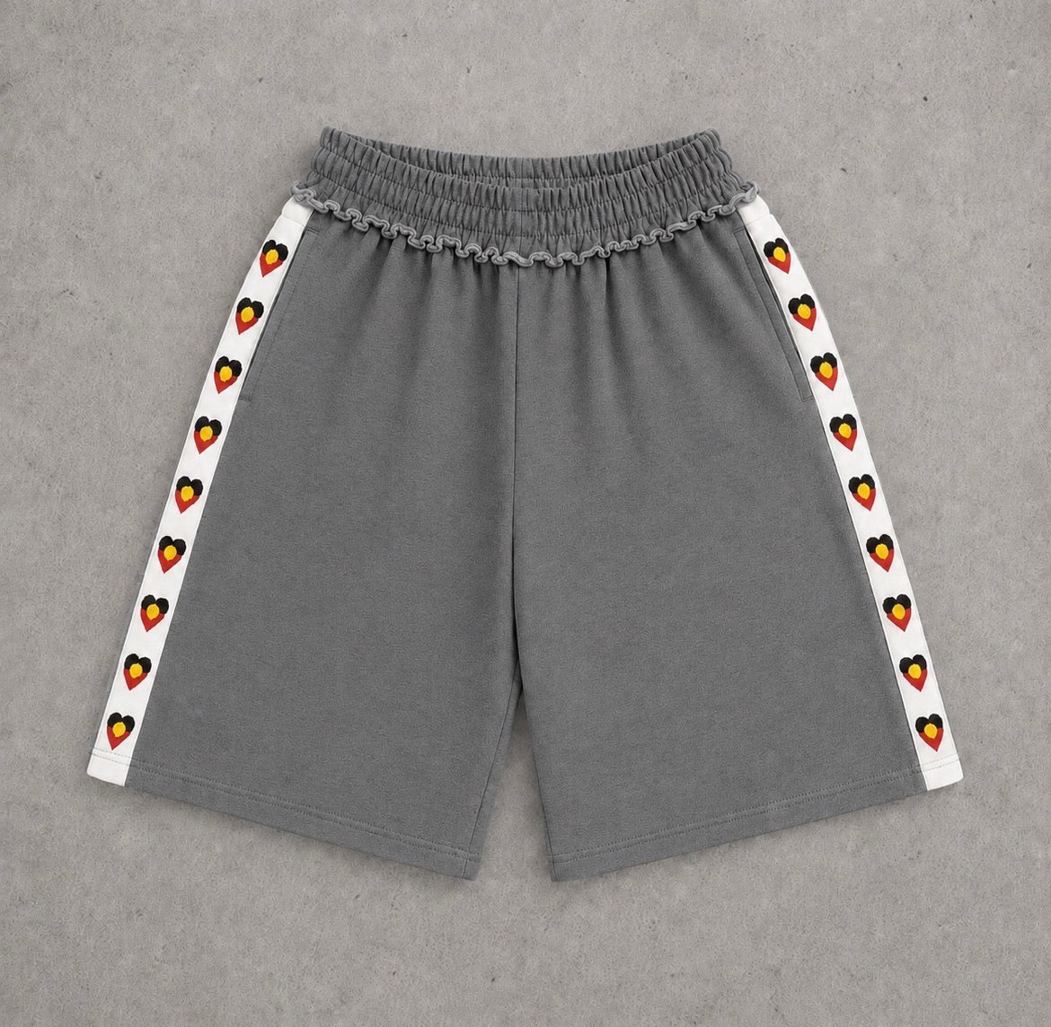 Adults heart shorts