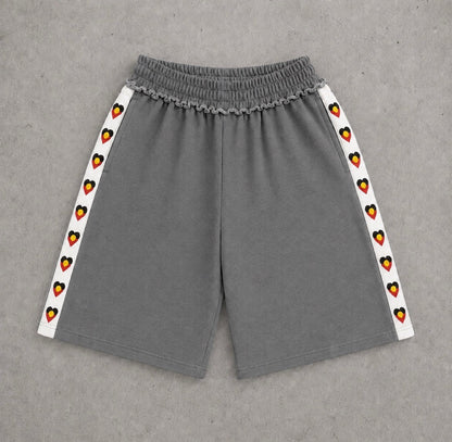 Adults heart shorts