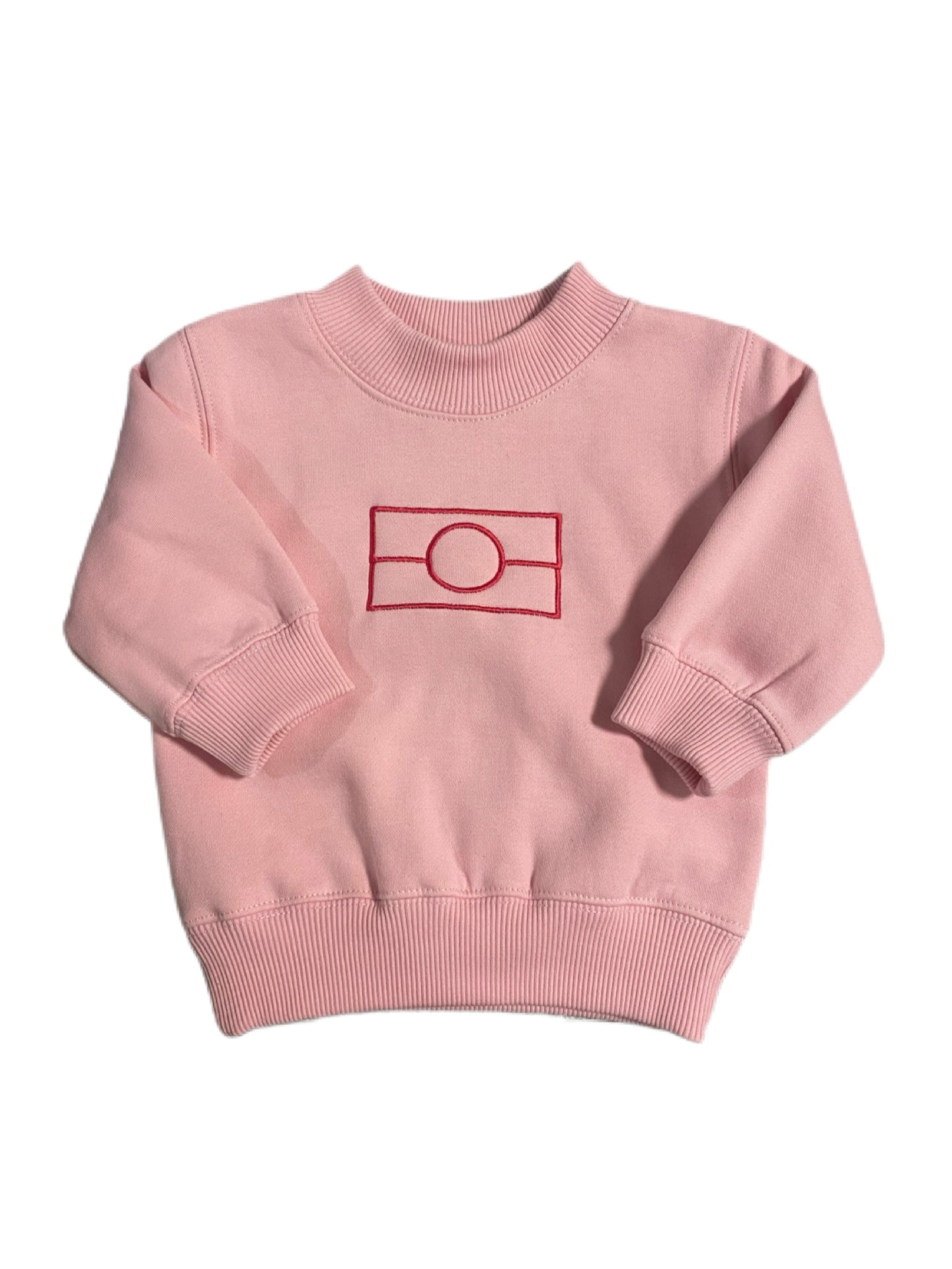 Kids Pink Flag Sweater