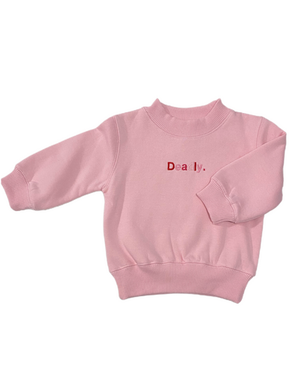 Kids “Deadly” Sweat Pink