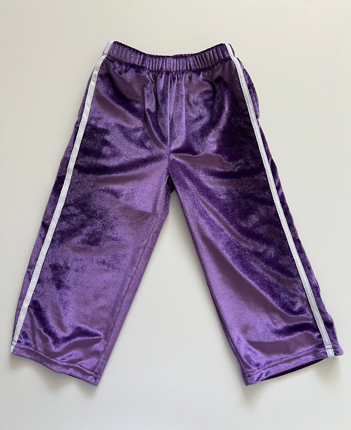 * Purple Velvet Pants